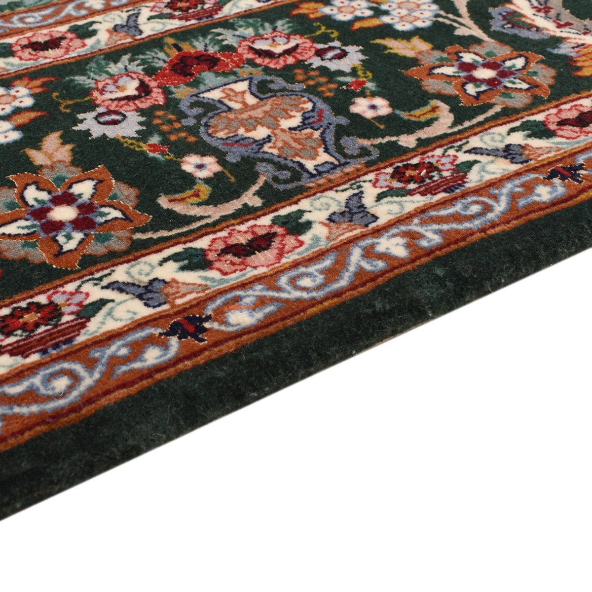 Perzisch tapijt - Isfahan - Premium - 193 x 130 cm - turkoois