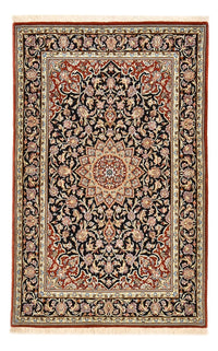 Perzisch tapijt - Isfahan - Premium - 158 x 103 cm - donkerblauw