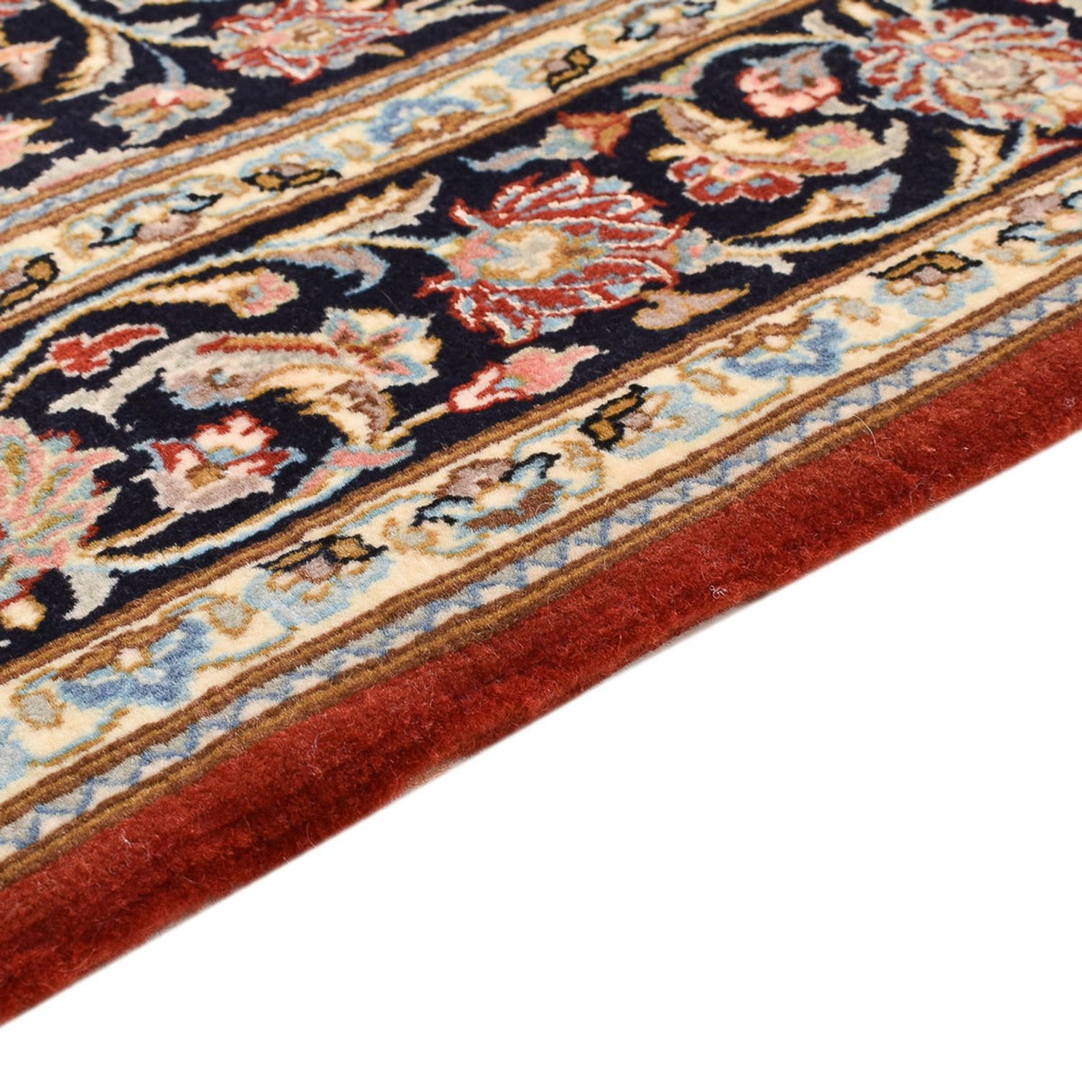 Perzisch tapijt - Isfahan - Premium - 158 x 103 cm - donkerblauw