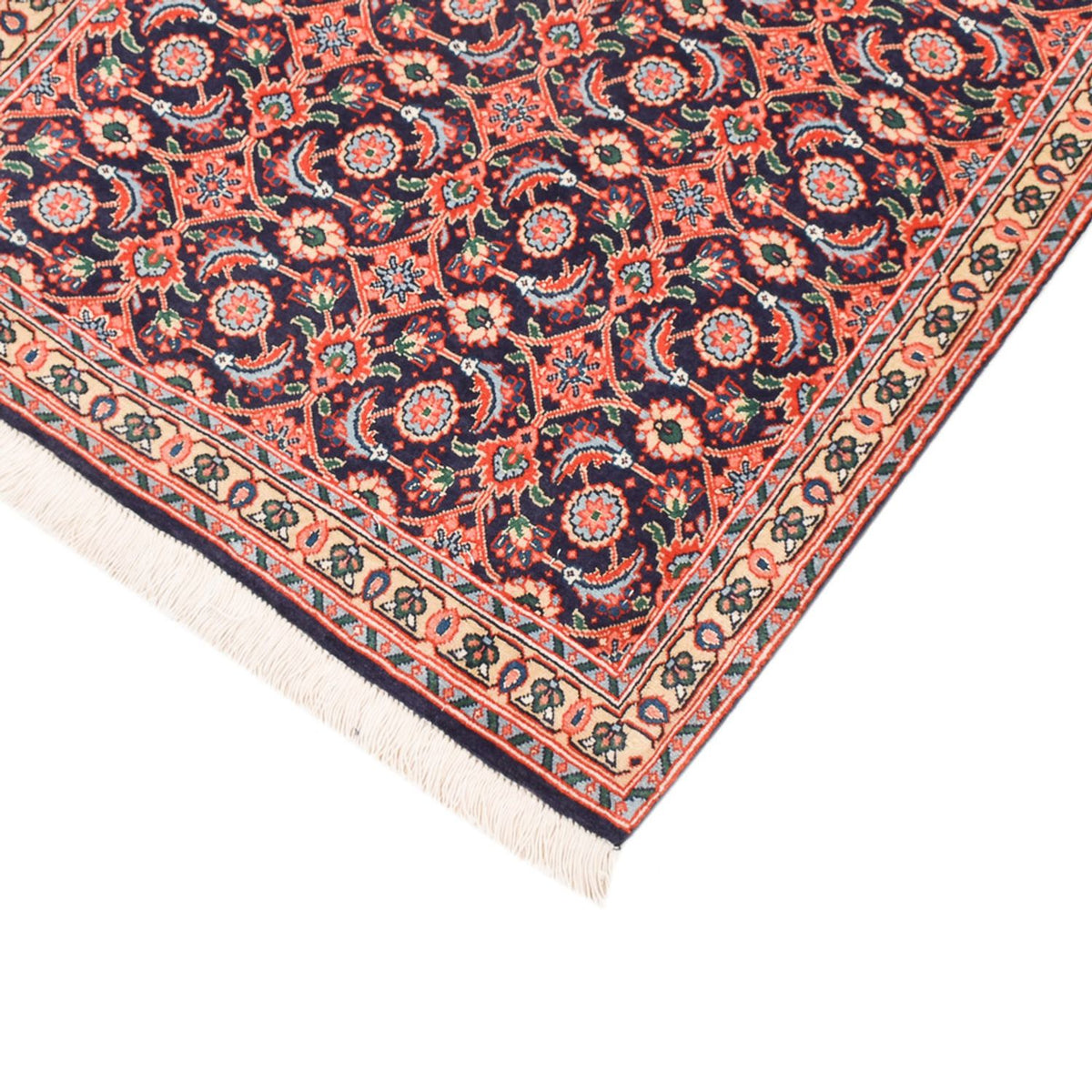 Loper Perzisch tapijt - Tabriz - Royal - 190 x 64 cm - roest