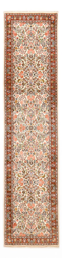 Loper Perzisch tapijt - Bijar - 308 x 74 cm - beige
