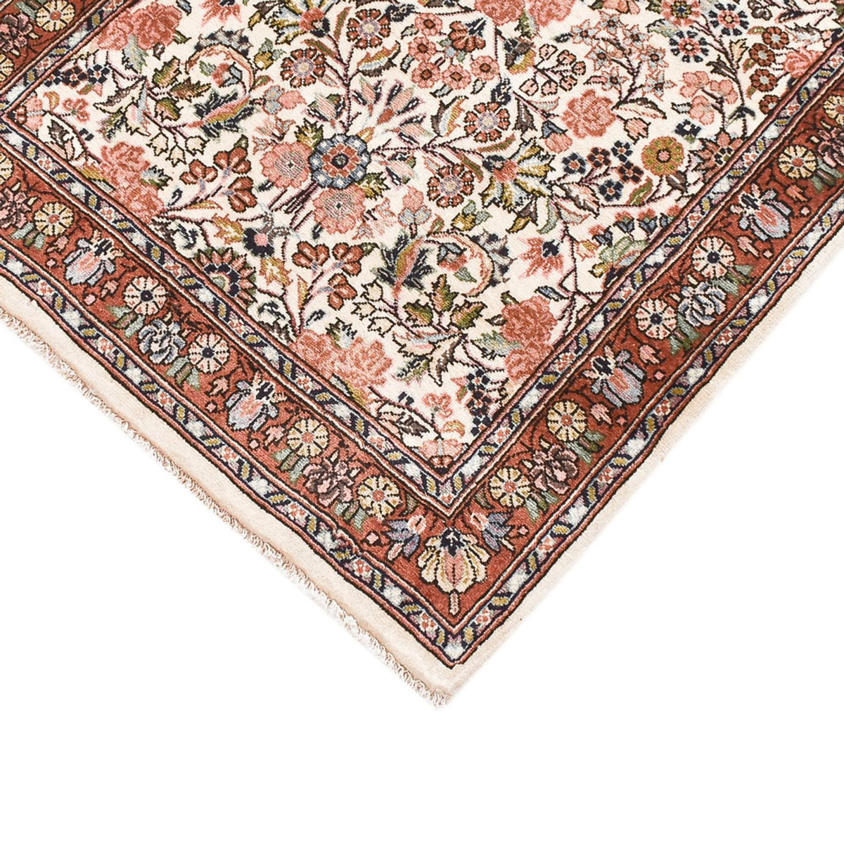 Loper Perzisch tapijt - Bijar - 308 x 74 cm - beige