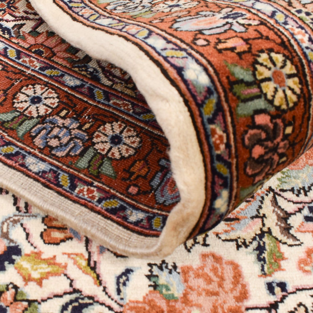 Loper Perzisch tapijt - Bijar - 308 x 74 cm - beige