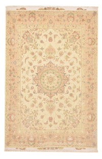 Perzisch tapijt - Tabriz - Royal - 218 x 150 cm - beige
