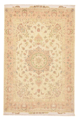 Perzisch tapijt - Tabriz - Royal - 218 x 150 cm - beige