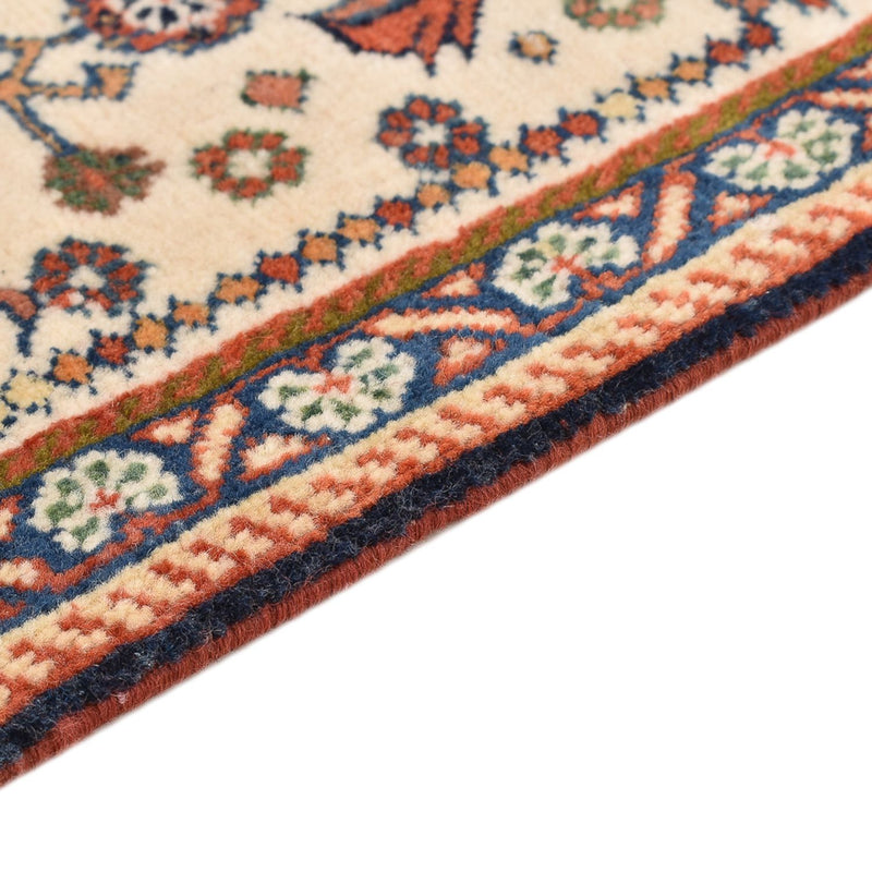 Gabbeh Tapijt - Kashkuli Perzisch - 60 x 40 cm - beige