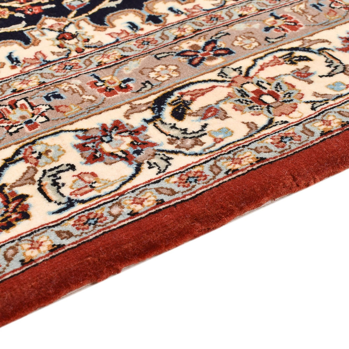 Perzisch tapijt - Ghom - Koninklijk - 154 x 103 cm - donkerblauw