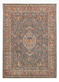 Perzisch tapijt - Royal - 290 x 200 cm - donkerblauw