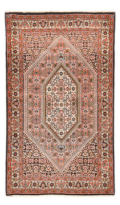 Perzisch tapijt - Bijar - 156 x 88 cm - roest