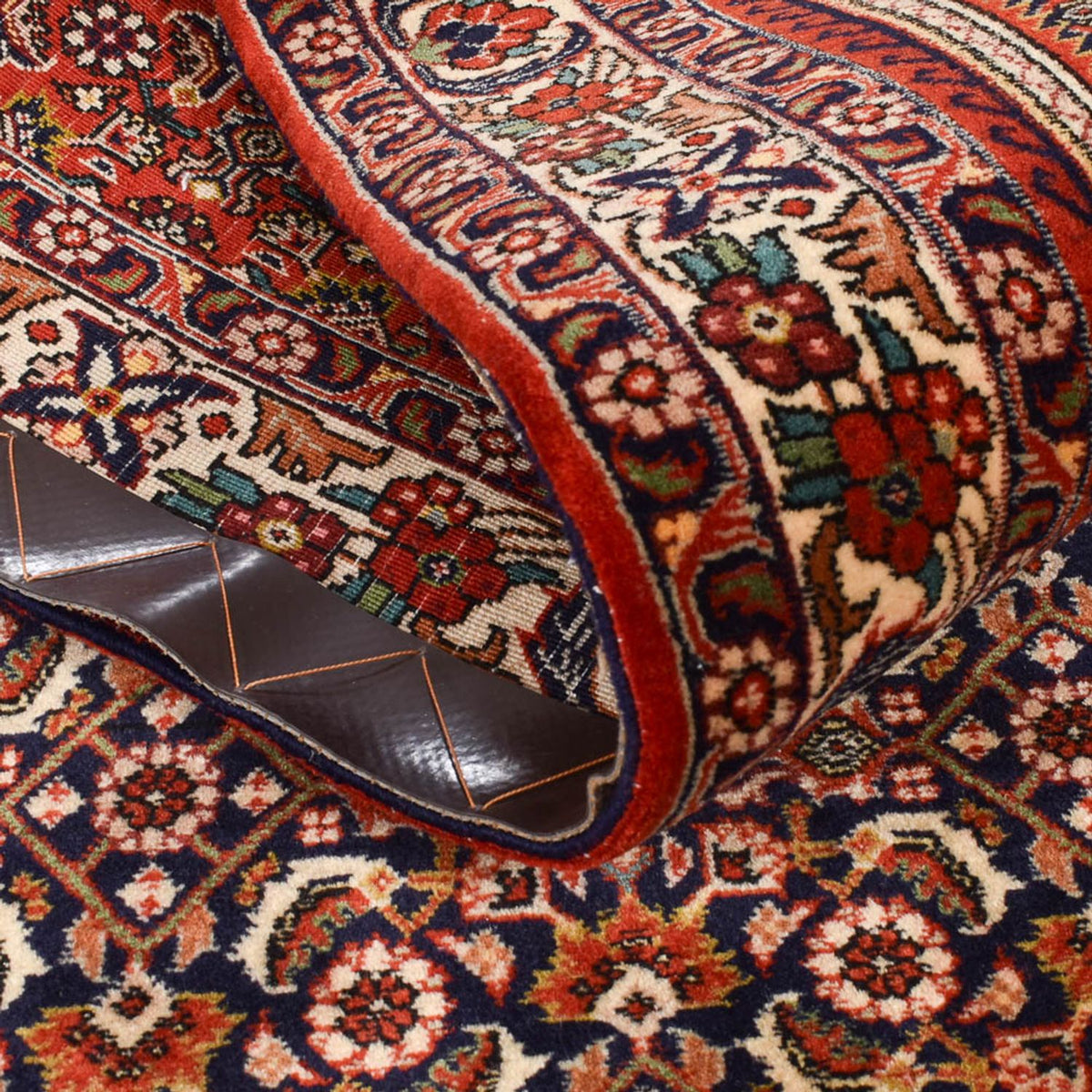 Loper Perzisch tapijt - Bijar - 320 x 84 cm - roest