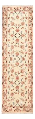 Loper Perzisch tapijt - Tabriz - Royal - 262 x 77 cm - beige