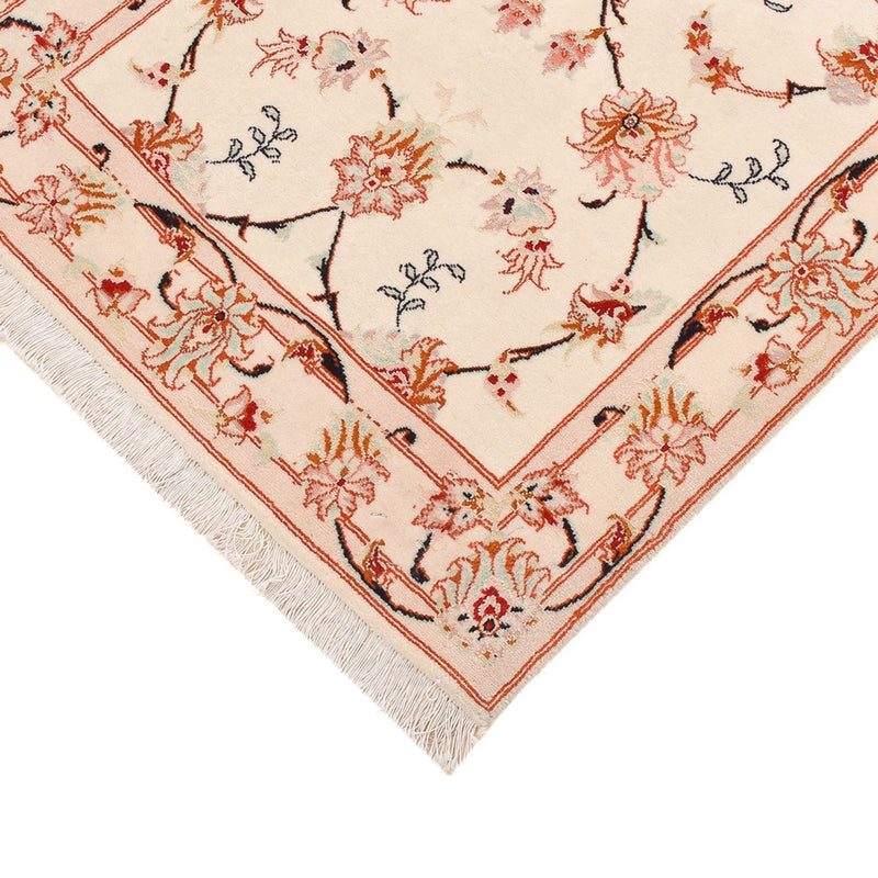 Loper Perzisch tapijt - Tabriz - Royal - 262 x 77 cm - beige