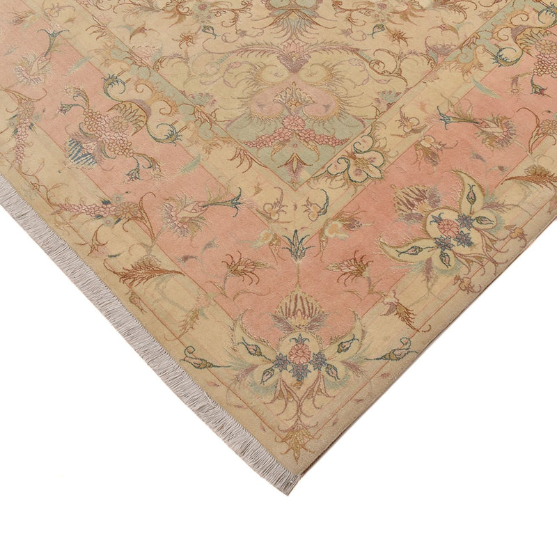 Perzisch tapijt - Tabriz - Royal vierkant  - 248 x 242 cm - licht beige