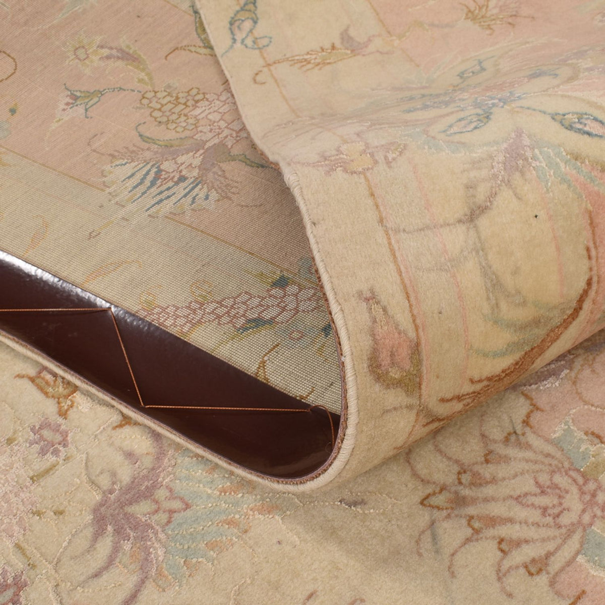 Perzisch tapijt - Tabriz - Royal vierkant  - 248 x 242 cm - licht beige