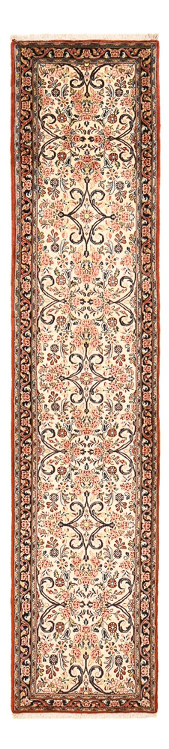 Loper Perzisch tapijt - Bijar - 297 x 65 cm - beige
