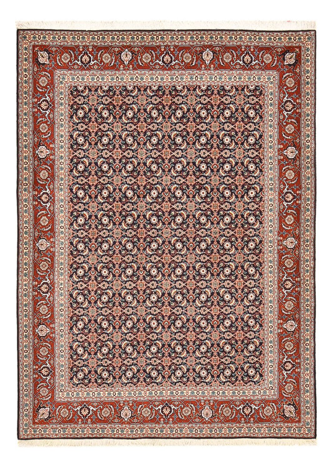 Perzisch tapijt - Tabriz - Royal - 204 x 148 cm - roest