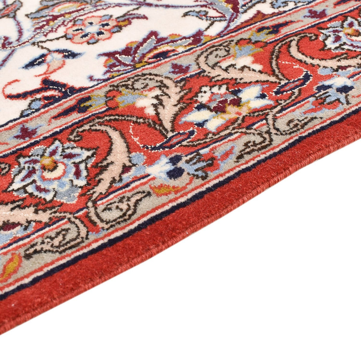 Loper Perzisch tapijt - Isfahan - Premium - 190 x 70 cm - donker beige