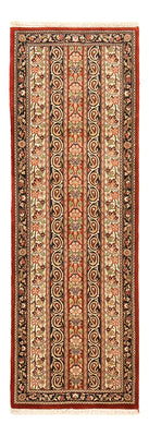 Loper Perzisch tapijt - Ghom - Koninklijk - 156 x 55 cm - donker beige
