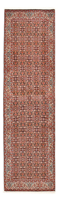 Loper Perzisch tapijt - Bijar - 296 x 87 cm - roest