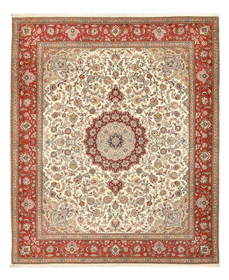 Perzisch tapijt - Tabriz - Royal - 302 x 248 cm - zand