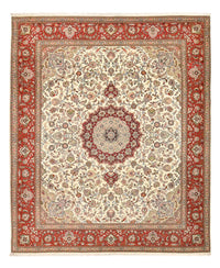 Perzisch tapijt - Tabriz - Royal - 302 x 248 cm - zand