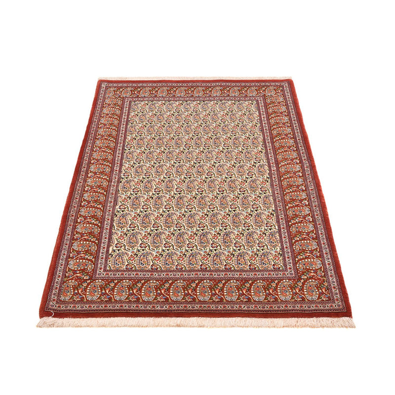 Perzisch tapijt - Ghom - Koninklijk - 157 x 101 cm - licht beige