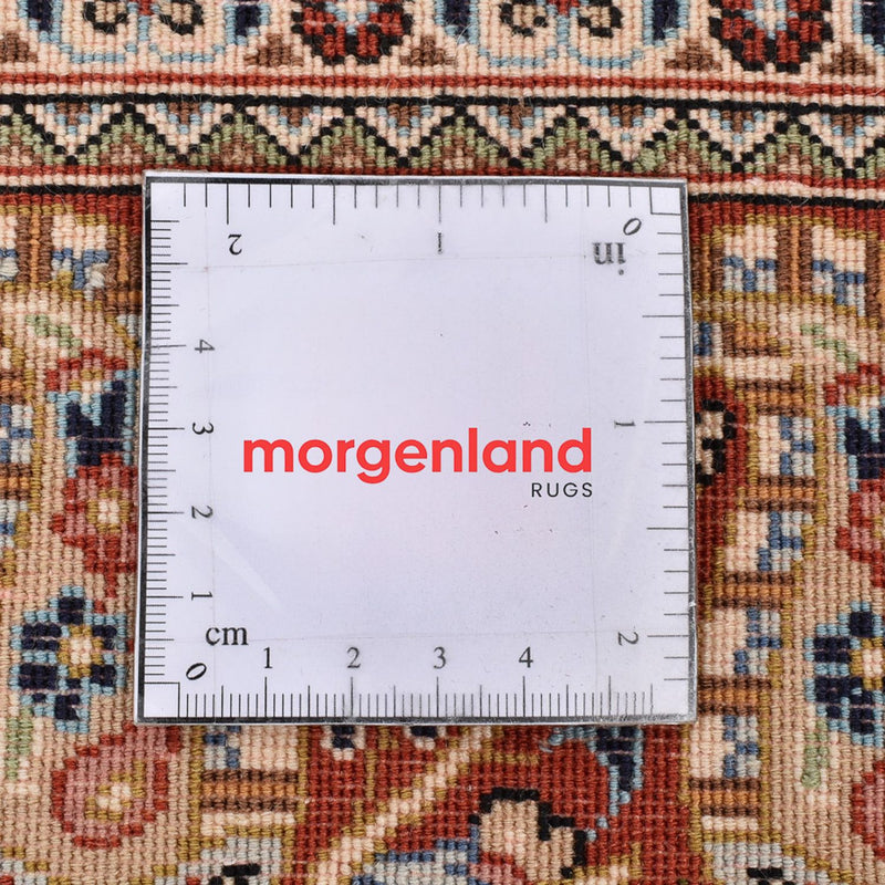 Perzisch tapijt - Ghom - Koninklijk - 150 x 105 cm - licht beige