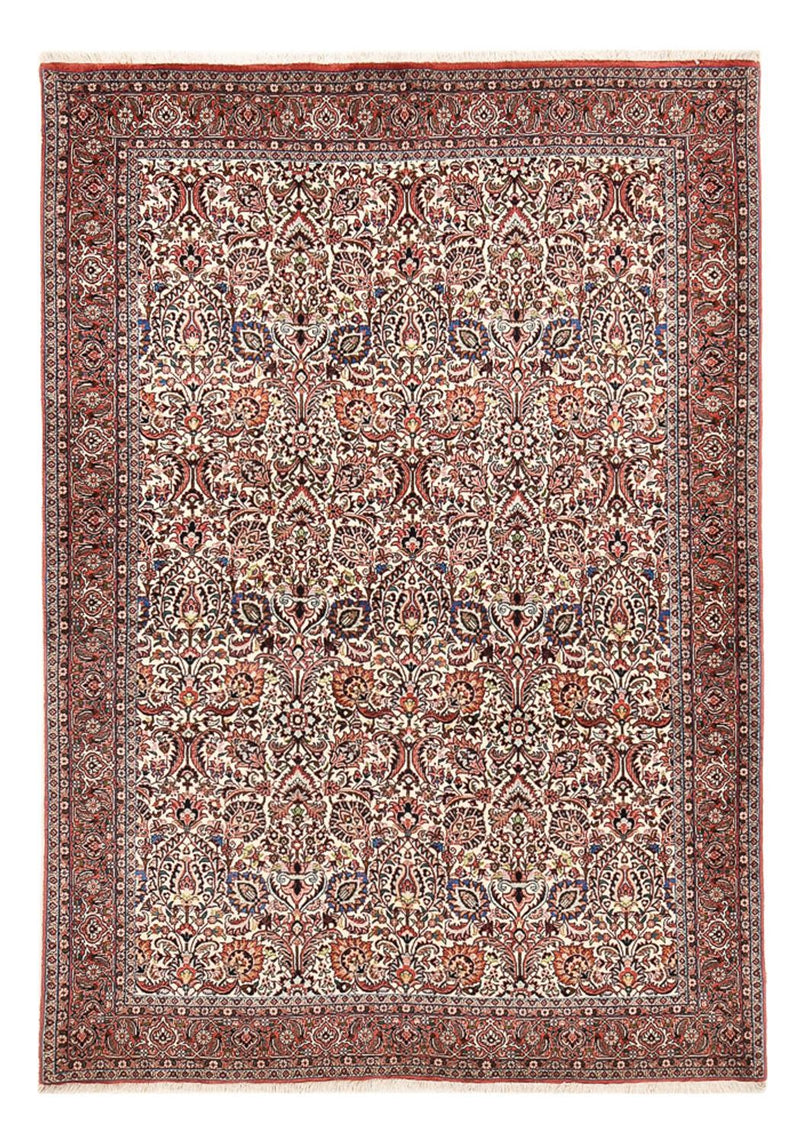 Perzisch tapijt - Bijar - 246 x 178 cm - roest
