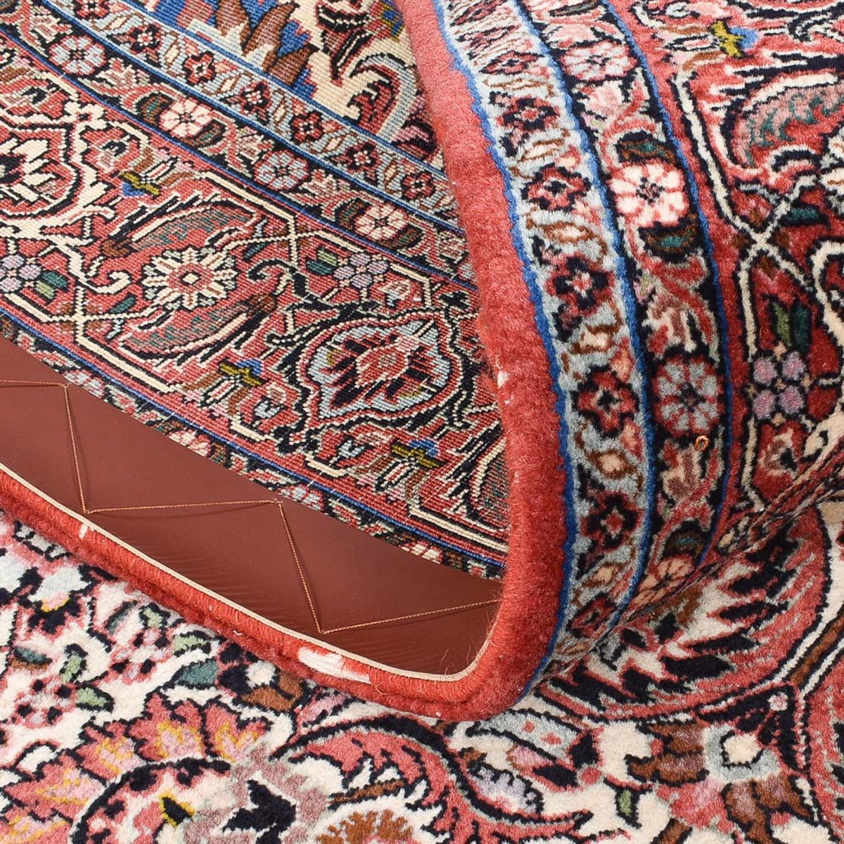 Perzisch tapijt - Bijar - 246 x 178 cm - roest