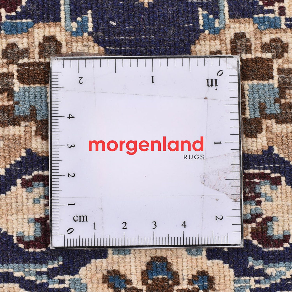 Loper Perzisch tapijt - Nain - Koninklijk - 188 x 65 cm - donkerblauw