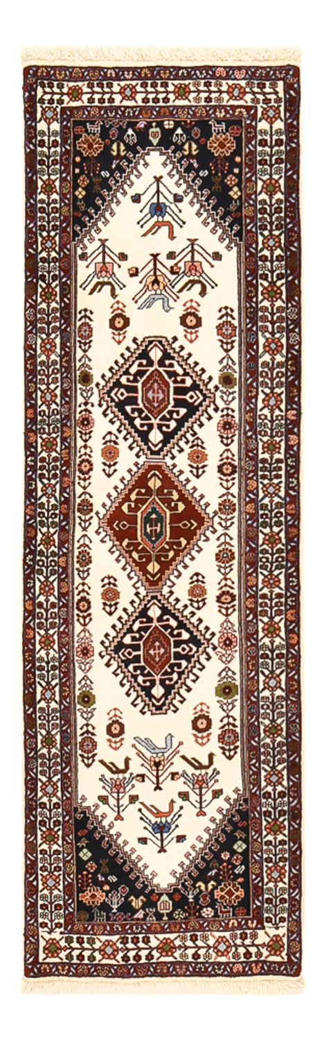Loper Gabbeh Tapijt - Kashkuli Perzisch - 200 x 63 cm - veelkleurig