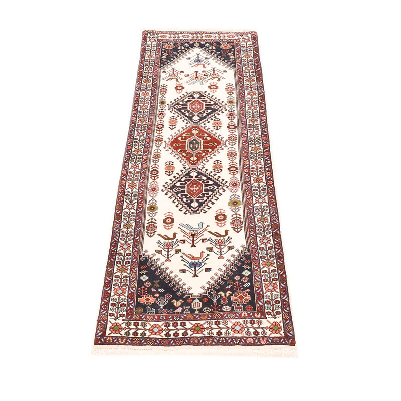 Loper Gabbeh Tapijt - Kashkuli Perzisch - 200 x 63 cm - veelkleurig