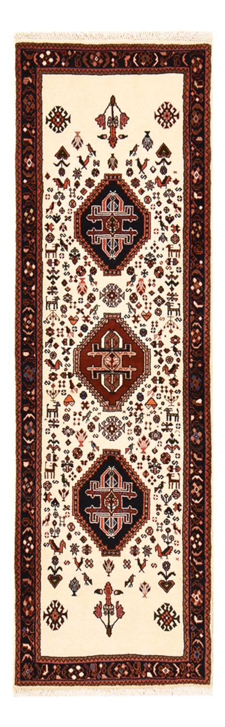 Loper Gabbeh Tapijt - Kashkuli Perzisch - 205 x 65 cm - veelkleurig