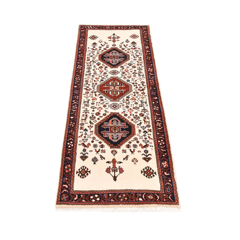Loper Gabbeh Tapijt - Kashkuli Perzisch - 205 x 65 cm - veelkleurig