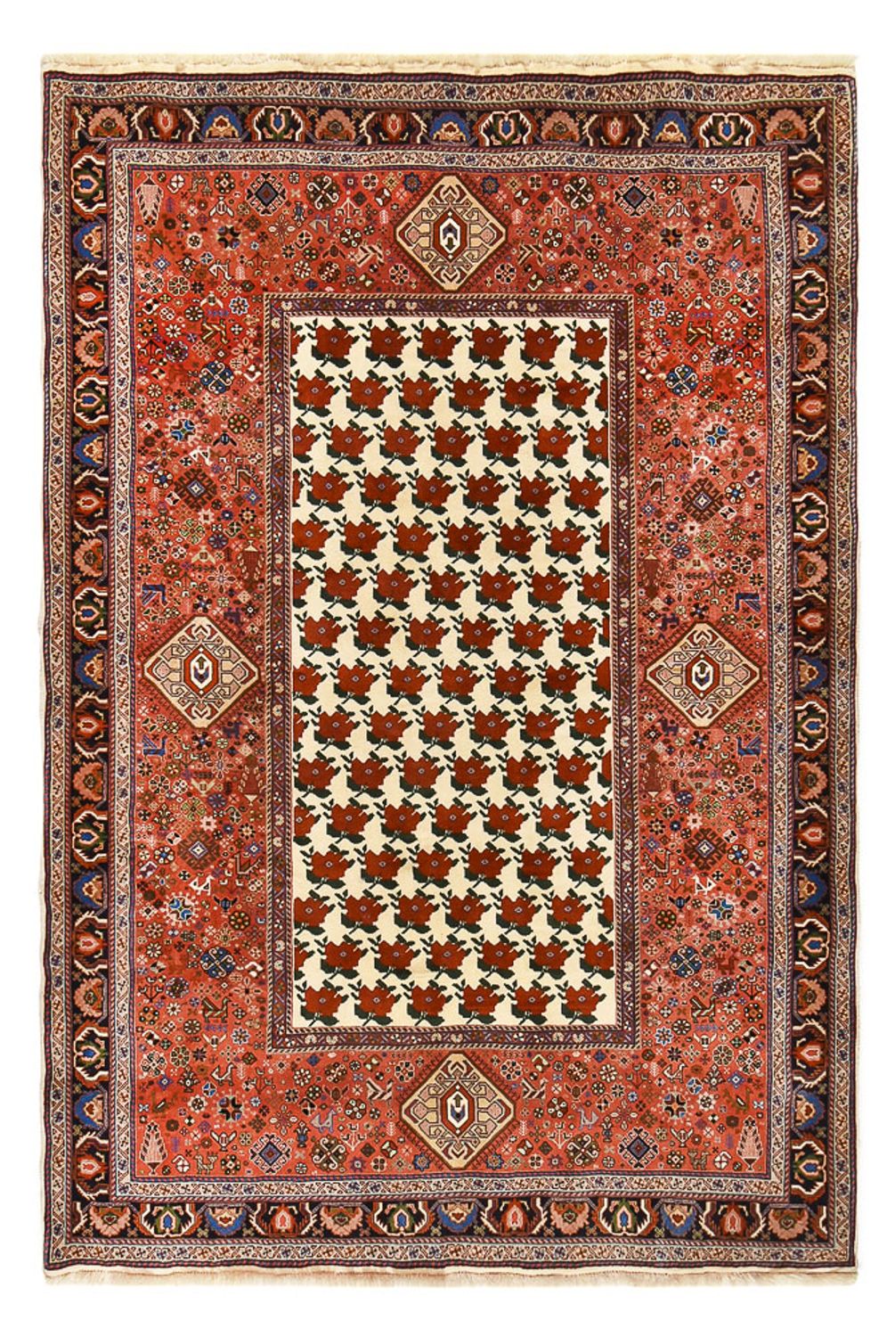 Gabbeh Tapijt - Kashkuli Perzisch - 260 x 172 cm - rood