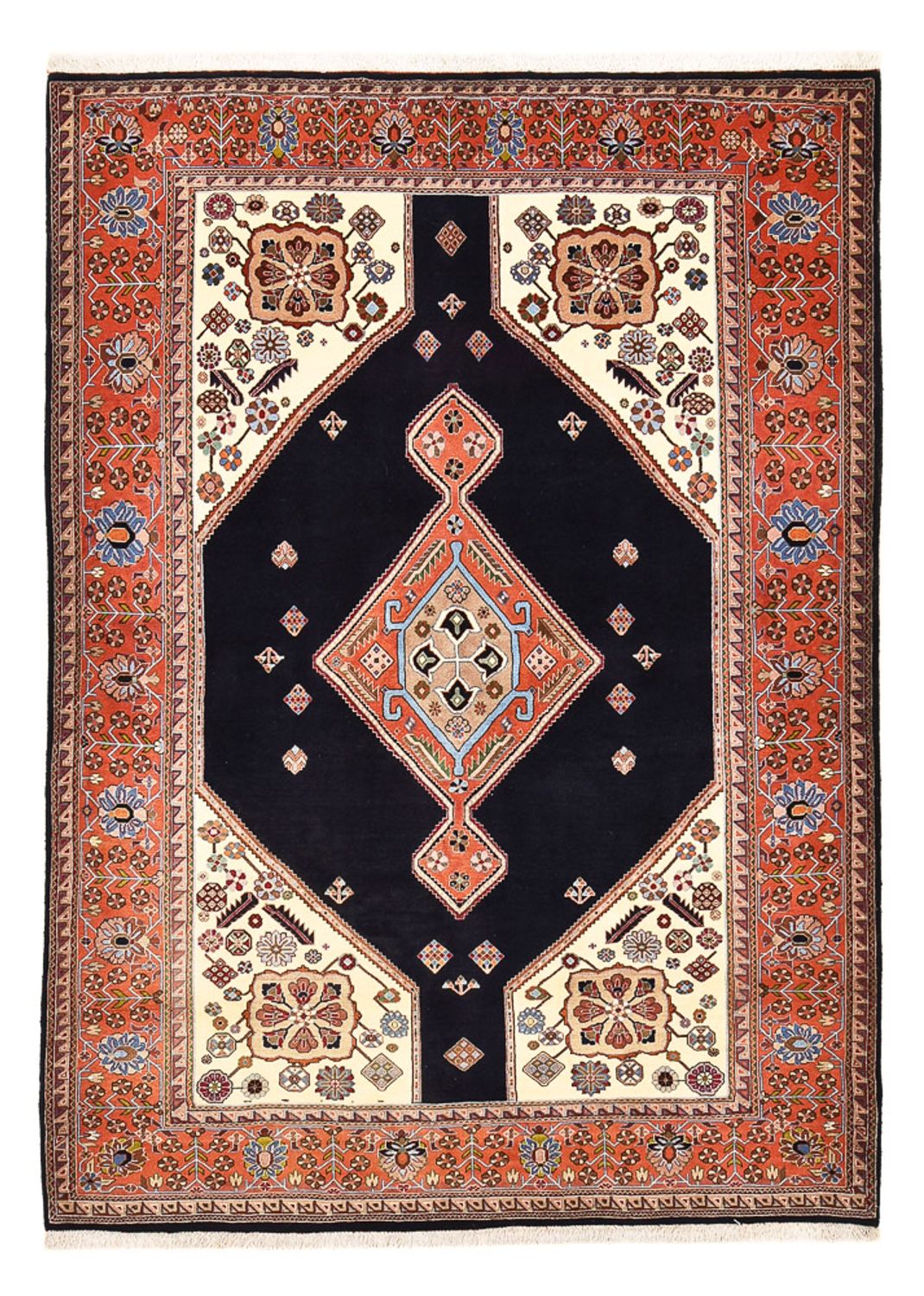 Gabbeh Tapijt - Kashkuli Perzisch - 250 x 180 cm - donkerblauw