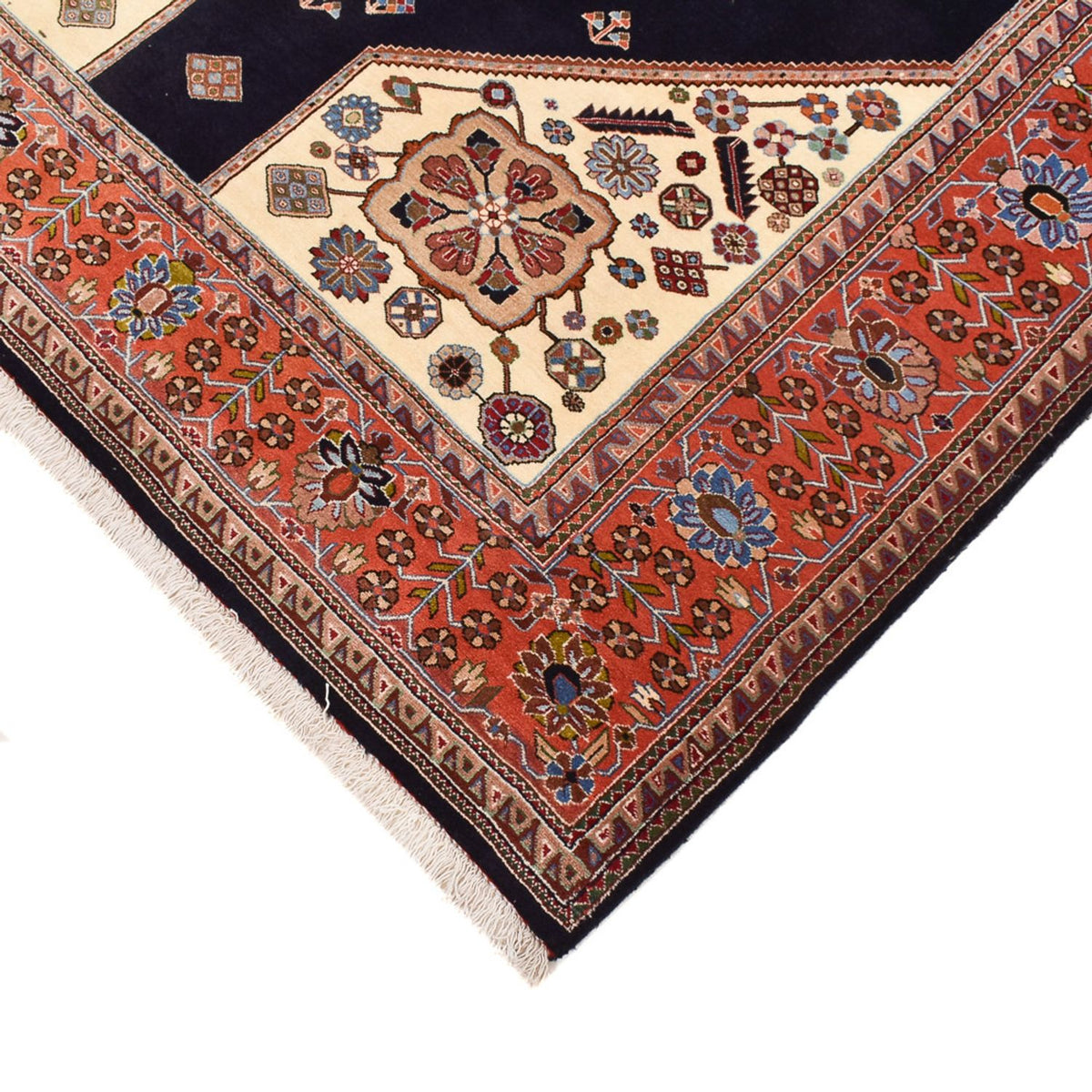 Gabbeh Tapijt - Kashkuli Perzisch - 250 x 180 cm - donkerblauw