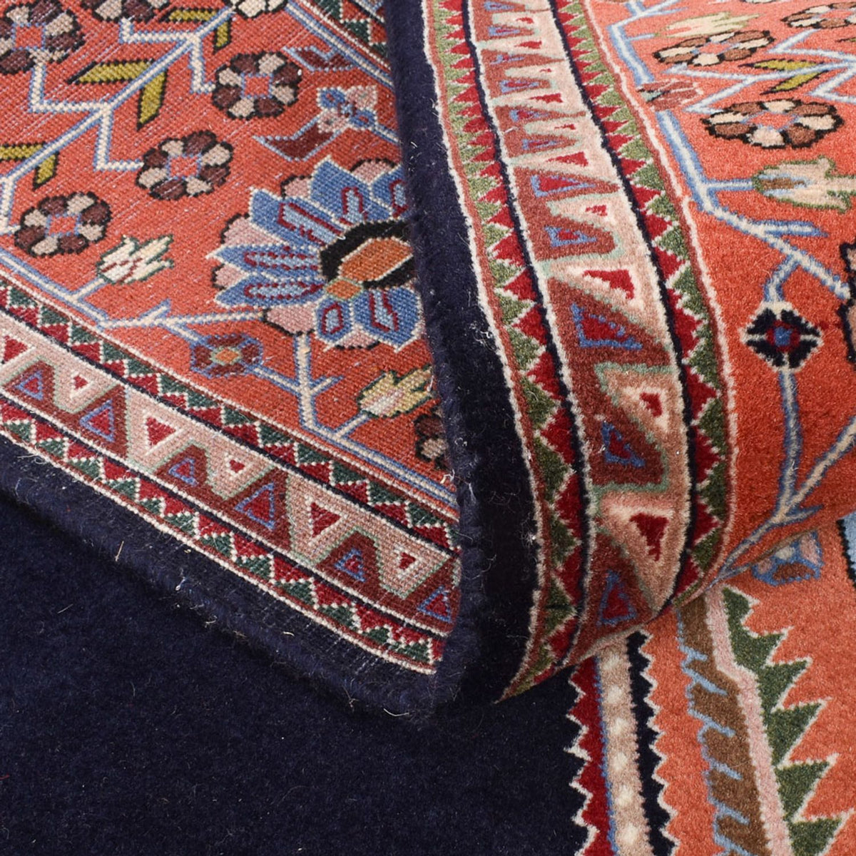 Gabbeh Tapijt - Kashkuli Perzisch - 250 x 180 cm - donkerblauw