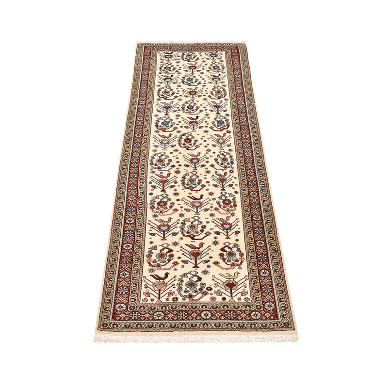 Loper Gabbeh Tapijt - Kashkuli Perzisch - 213 x 65 cm - beige