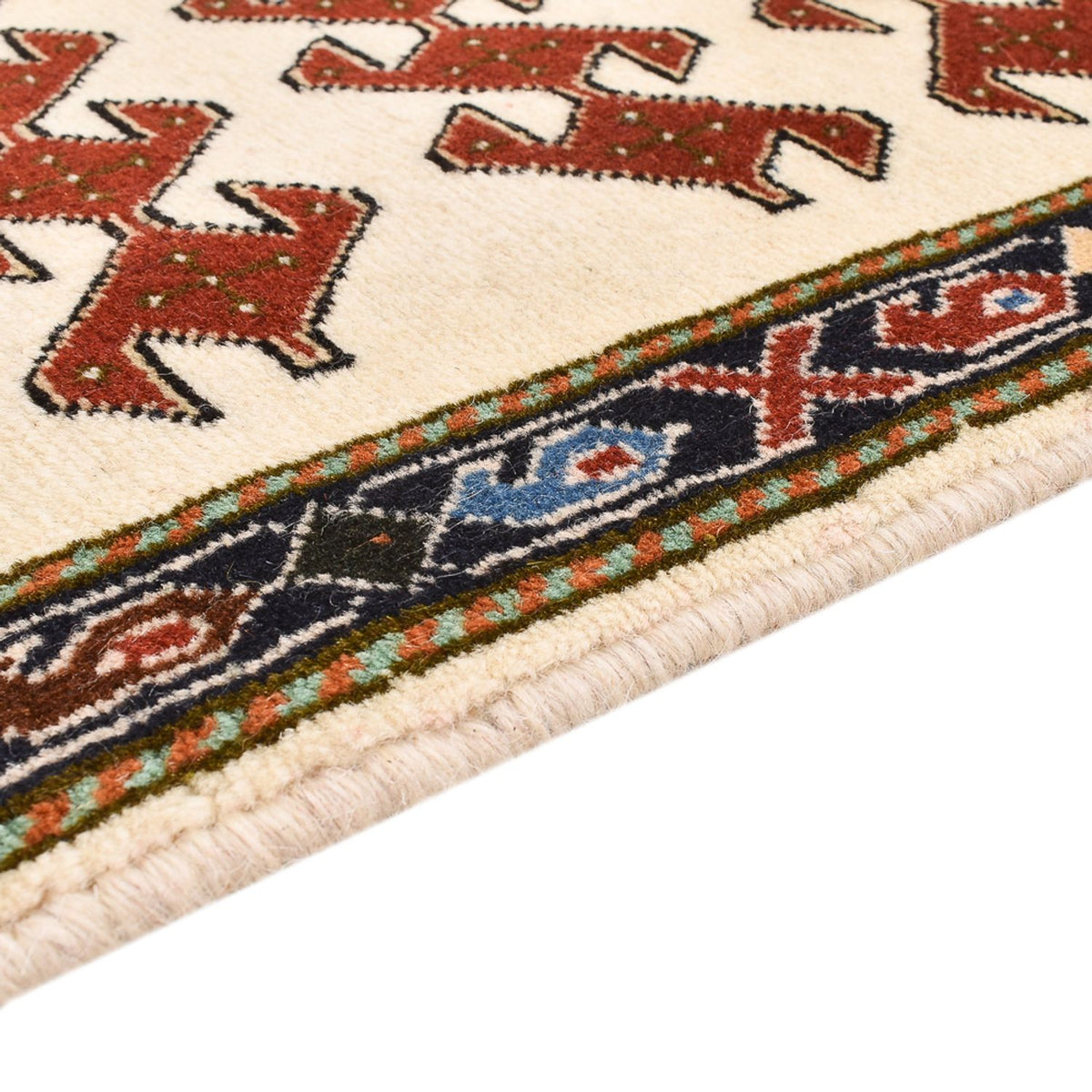 Loper Perzisch tapijt - Klassiek - 200 x 60 cm - veelkleurig