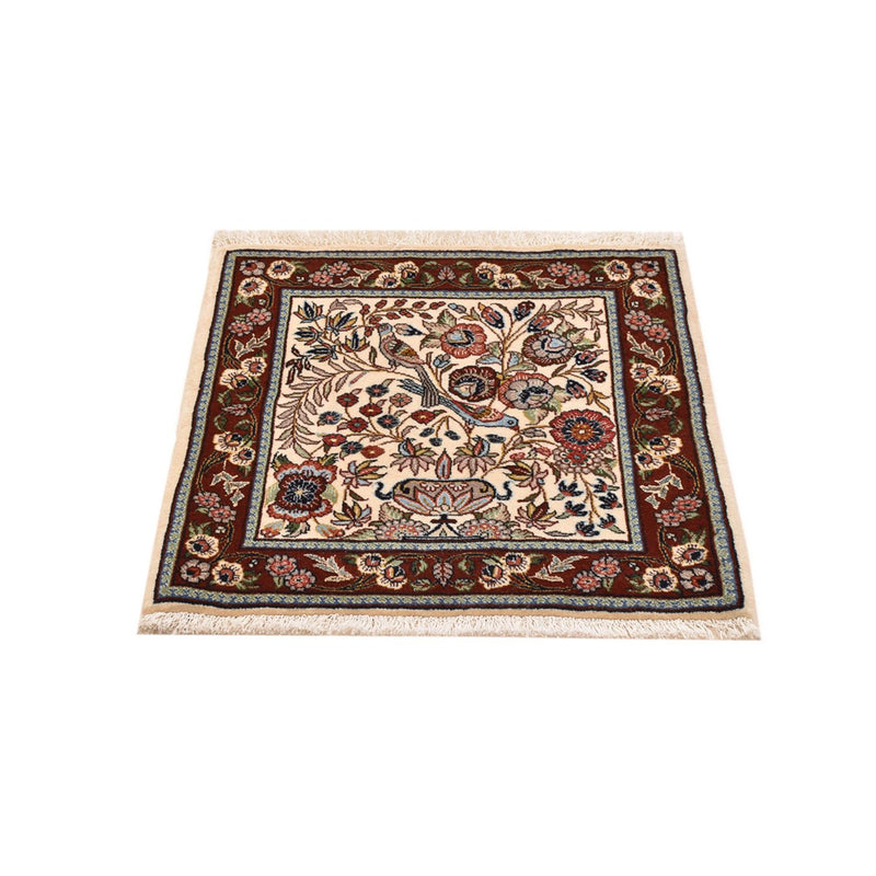 Perzisch tapijt - Klassiek - 64 x 60 cm - veelkleurig