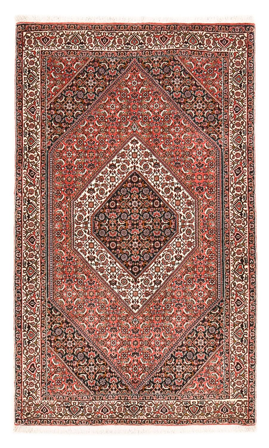 Perzisch tapijt - Bijar - 183 x 110 cm - roest