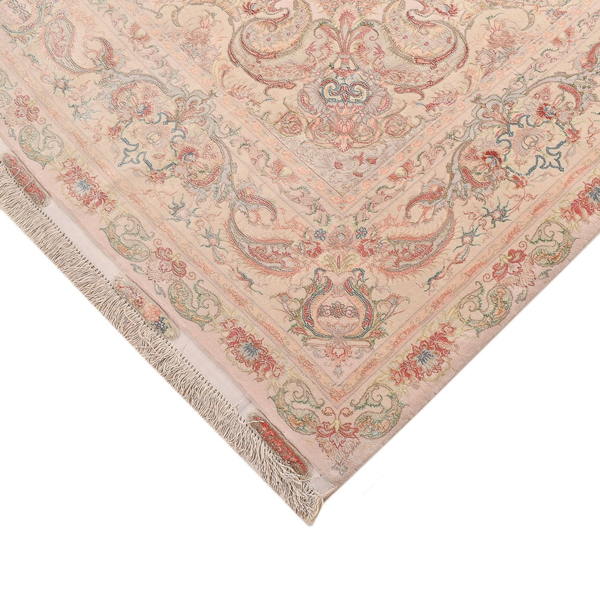 Perzisch tapijt - Tabriz - Royal - 314 x 200 cm - licht beige
