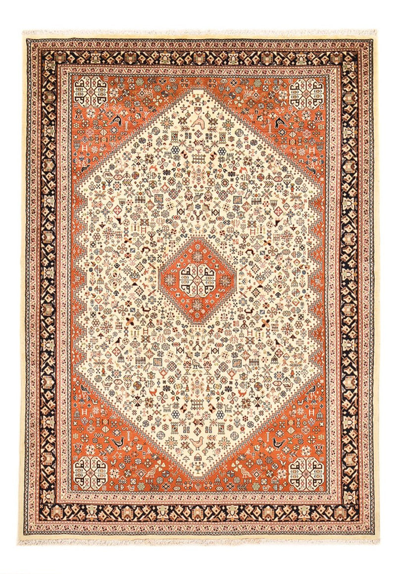 Gabbeh Tapijt - Kashkuli Perzisch - 240 x 166 cm - zand