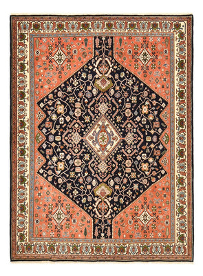 Gabbeh Tapijt - Kashkuli Perzisch - 233 x 169 cm - donkerblauw