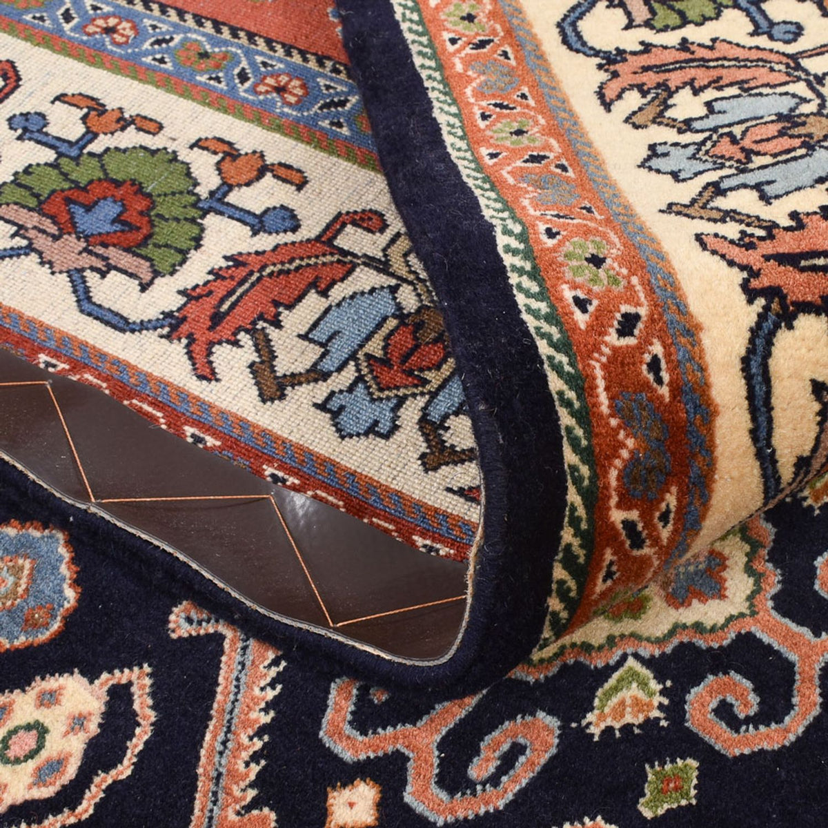 Gabbeh Tapijt - Kashkuli Perzisch - 233 x 169 cm - donkerblauw