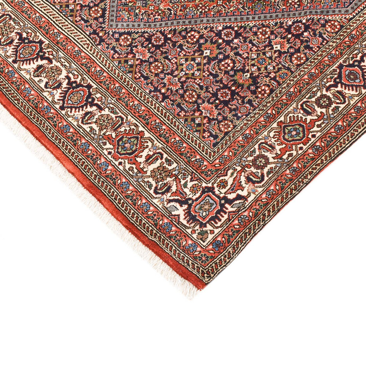 Perzisch tapijt - Bijar - 154 x 108 cm - roest
