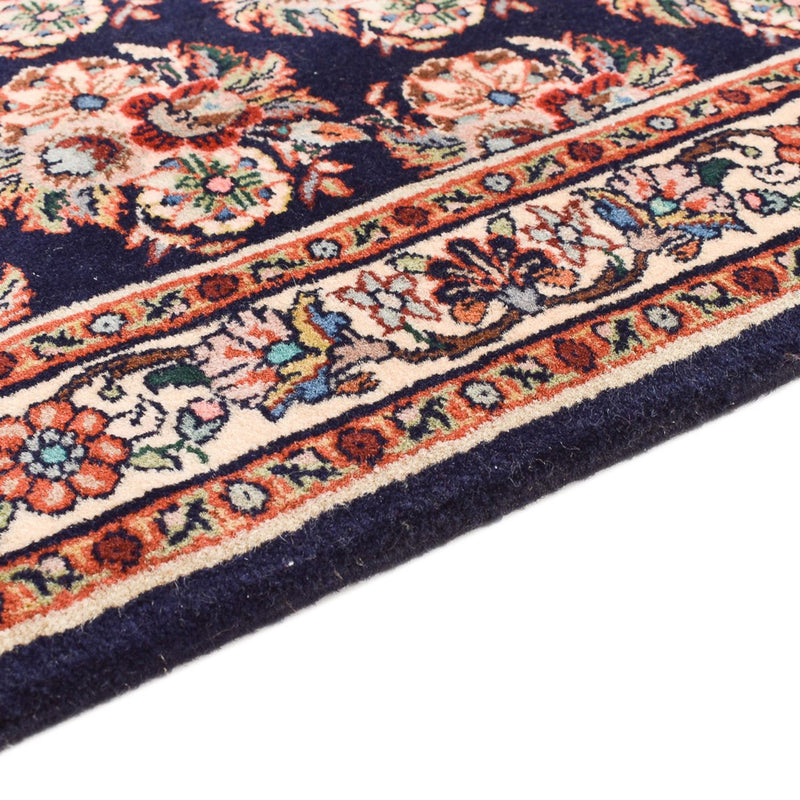 Loper Perzisch tapijt - Bijar - 242 x 72 cm - donkerblauw