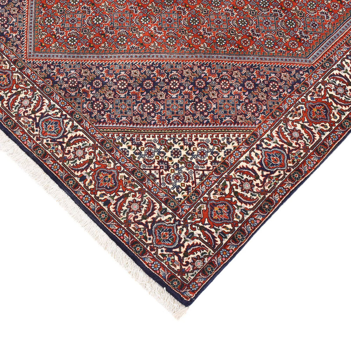 Perzisch tapijt - Bijar - 247 x 136 cm - roest