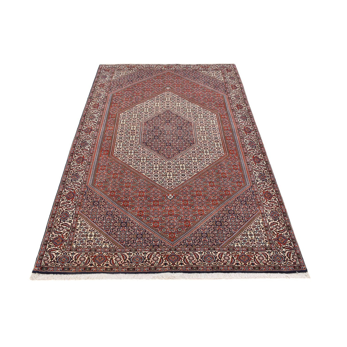 Perzisch tapijt - Bijar - 247 x 136 cm - roest